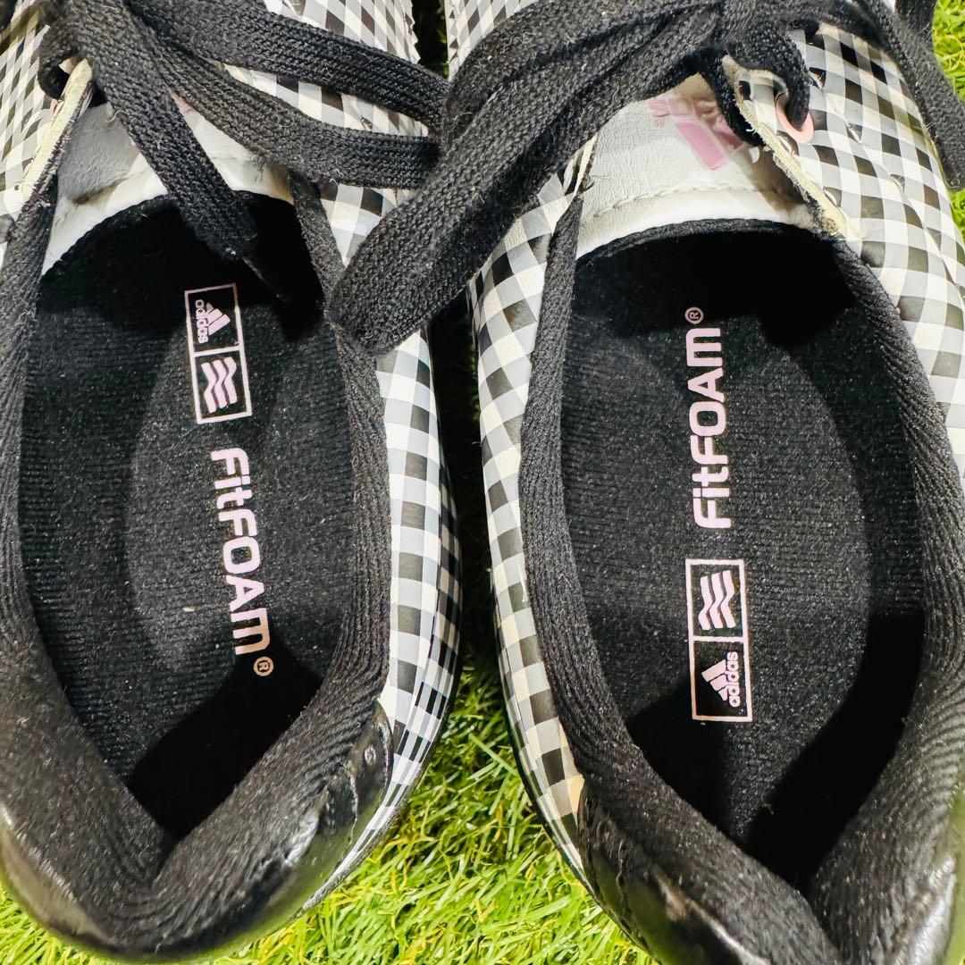 【未使用】adidas FITFOAM レディース ゴルフシューズ 24.0cm