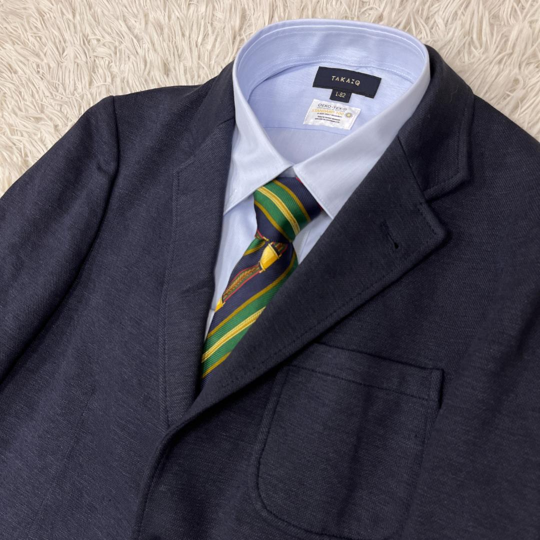 【新品】LACOSTE ラコステ ネイビージャケット メンズM相当 FR48