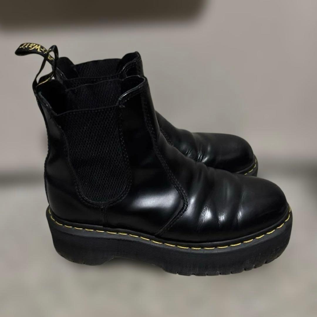 【値下げ】ドクターマーチン　Dr.Martens 厚底サイドゴアブーツ