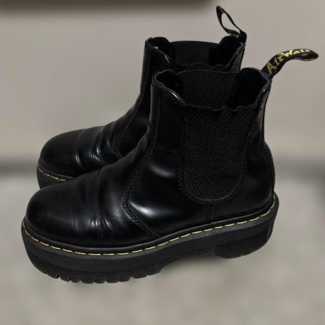 【値下げ】ドクターマーチン　Dr.Martens 厚底サイドゴアブーツ