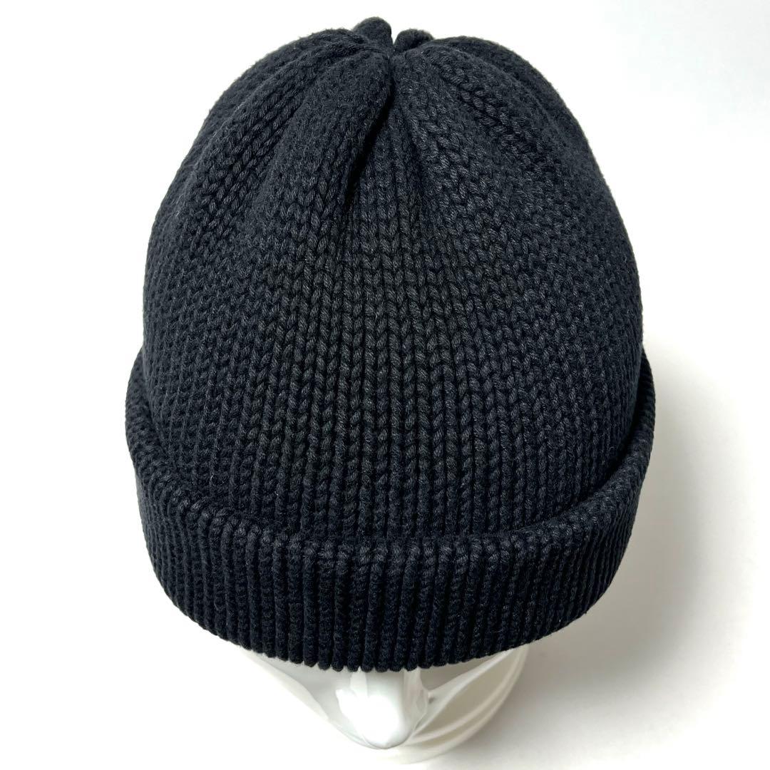 【美品】COMESANDGOES 日本製2WAYコットンニットキャップ/ビーニー