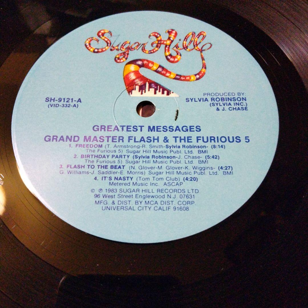洋楽 Grandmaster Flash and The Furious Five:
