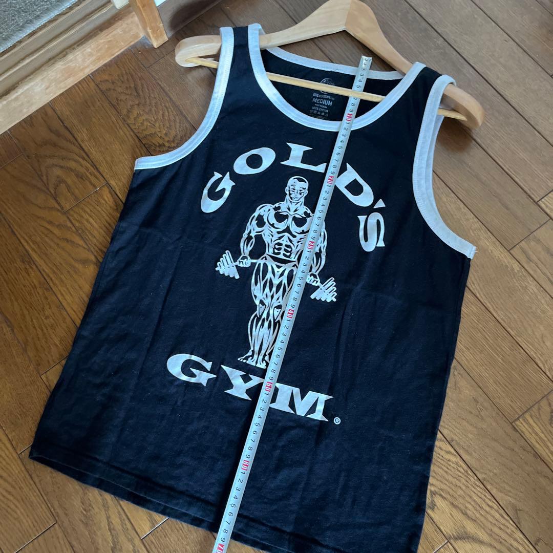 ゴールドジム　リンガータンクトップ　gold's gym 鈴木雅　ボディビル