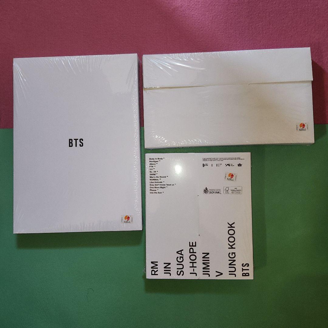 BTS ARIRANG アルバム 3形態セット フォトカード5枚 クリアファイル