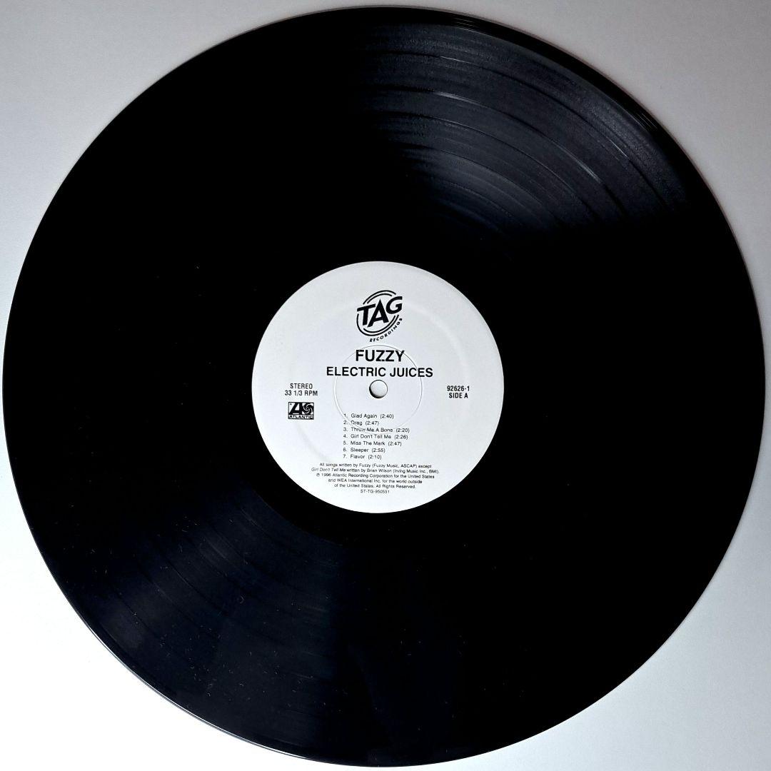 シュリンク付　Fuzzy　Electric Juices　レコード　LP　美品