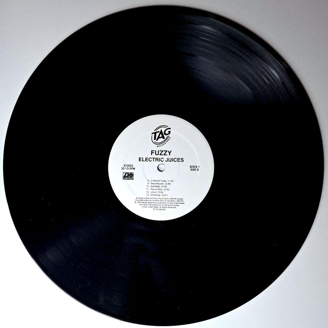 シュリンク付　Fuzzy　Electric Juices　レコード　LP　美品