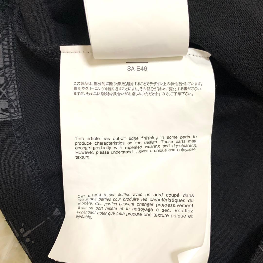 【20AW 未使用級】sacai × Dr.Woo バンダナプリントTシャツ 1