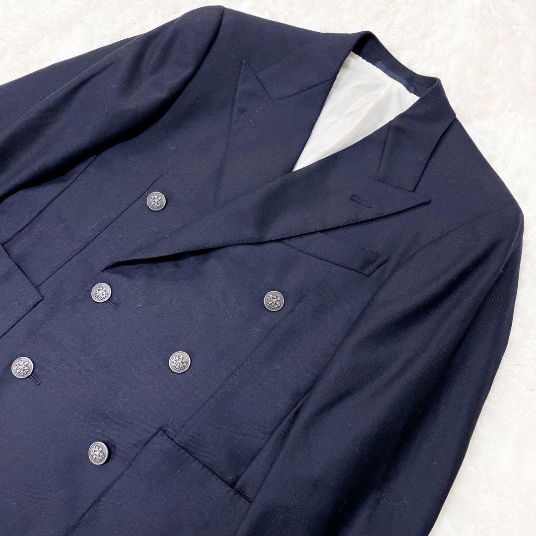 極美品 Ermenegildo Zegna ゼニア トロフェオ ダブルテーラード