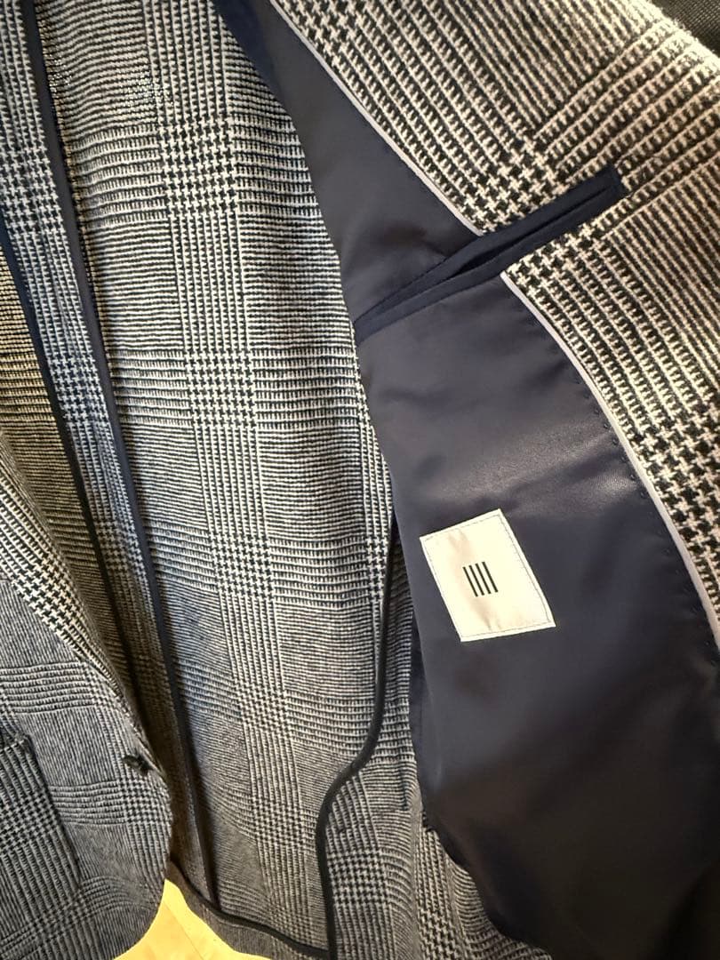 M*K様 SUIT SELECT テーラードジャケット セットアップグレンチェッ