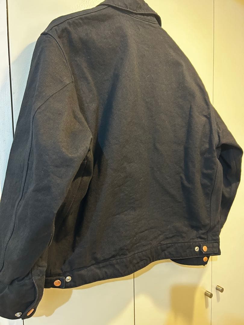 COMOLI 2026 S/S SIZE.1 ブラックデニムジップショート