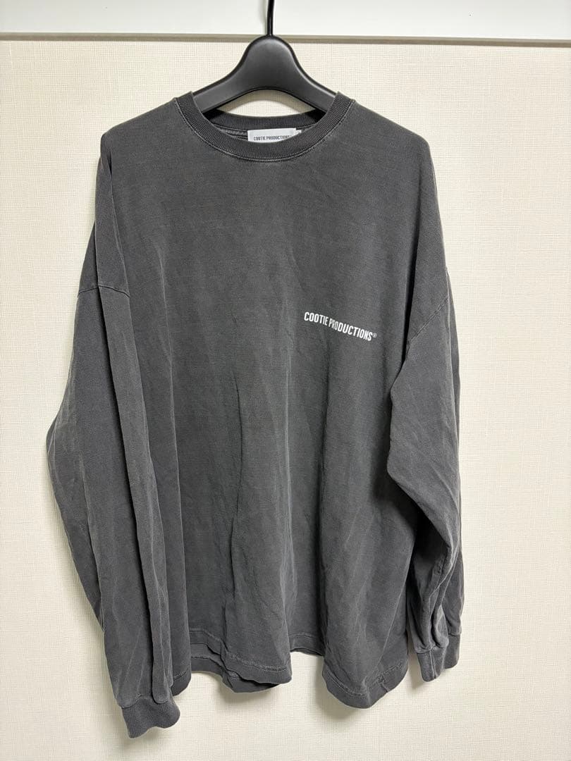 COOTIE　Pigment Dyed L/S Tee　Ｍサイズ