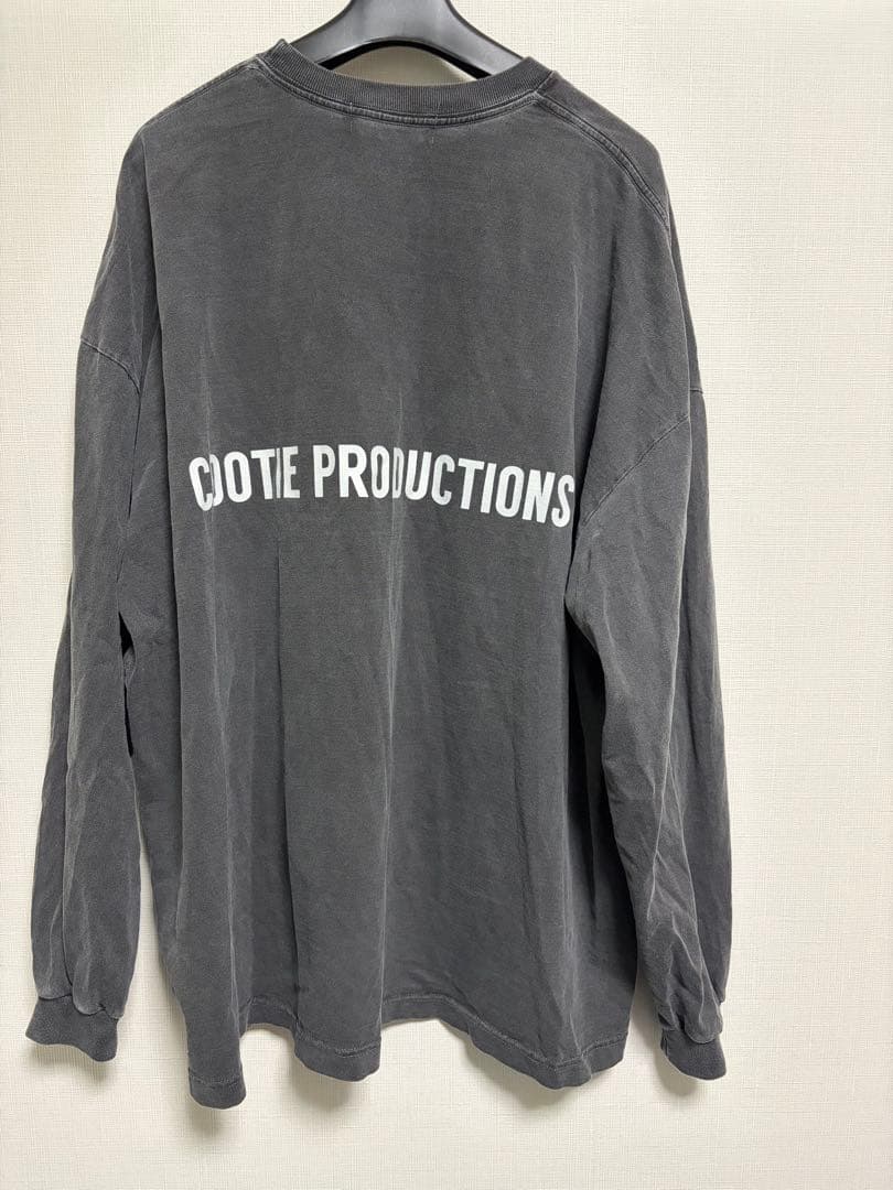 COOTIE　Pigment Dyed L/S Tee　Ｍサイズ