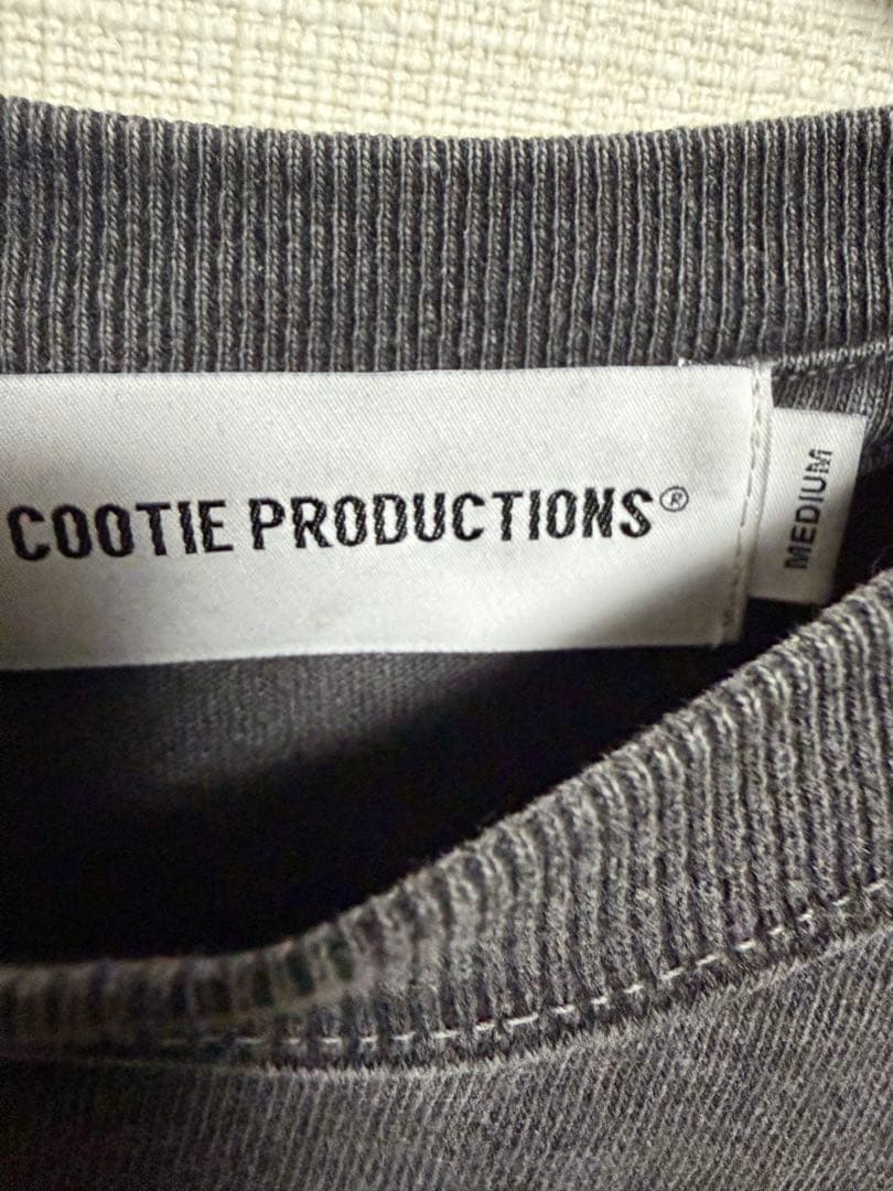 COOTIE　Pigment Dyed L/S Tee　Ｍサイズ