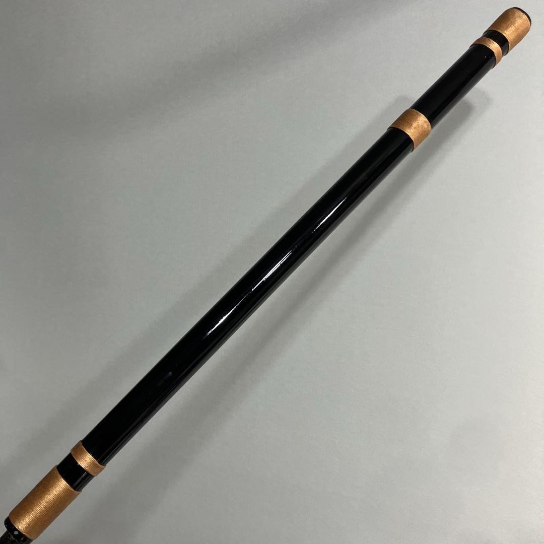 篠笛七本調子 B菅　ドレミ調　MR7-90 天地糸巻西洋音階 竹笛 和楽器 黒塗