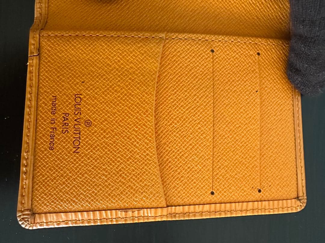 【bto.kさん専用】 LOUIS VUITTON オレンジ　名刺入れ