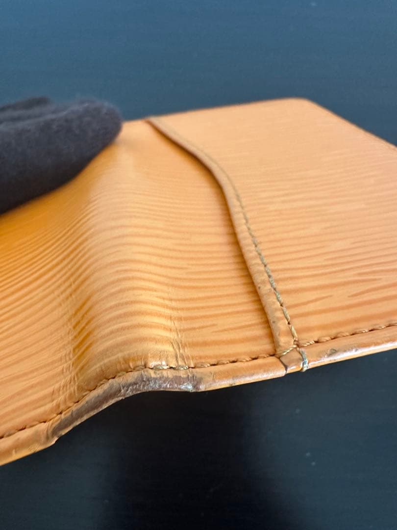 【bto.kさん専用】 LOUIS VUITTON オレンジ　名刺入れ