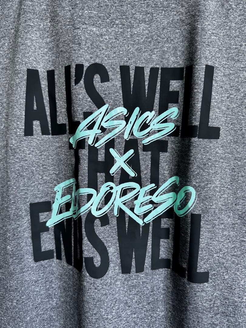 ASICS ELDORESO アシックス エルドレッソ コラボ ノースリーブ Ｌ