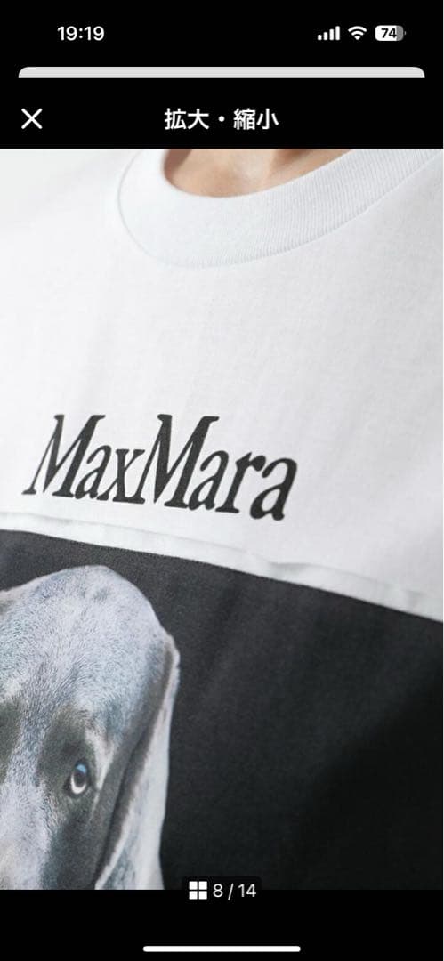 M ax M ara dogTシャツ