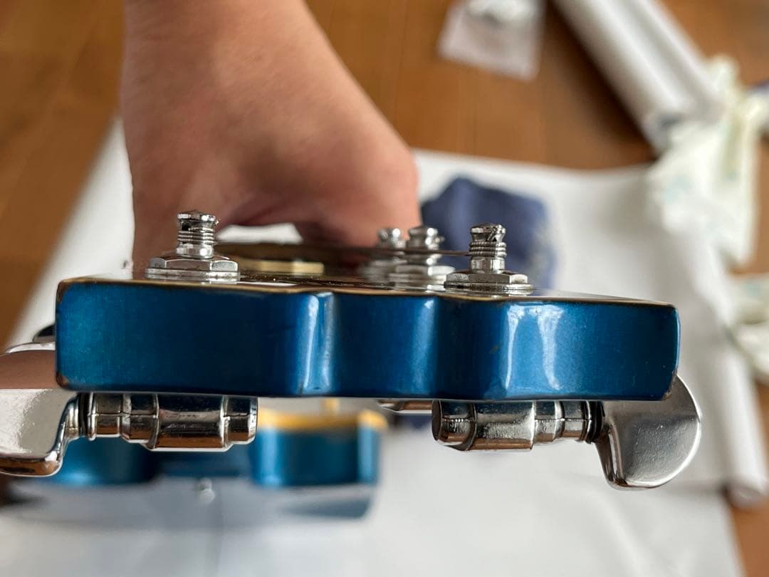 ビ*マ様 YAMAHA SG 800 ヤマハ ギター メタリックブルー 手渡し可