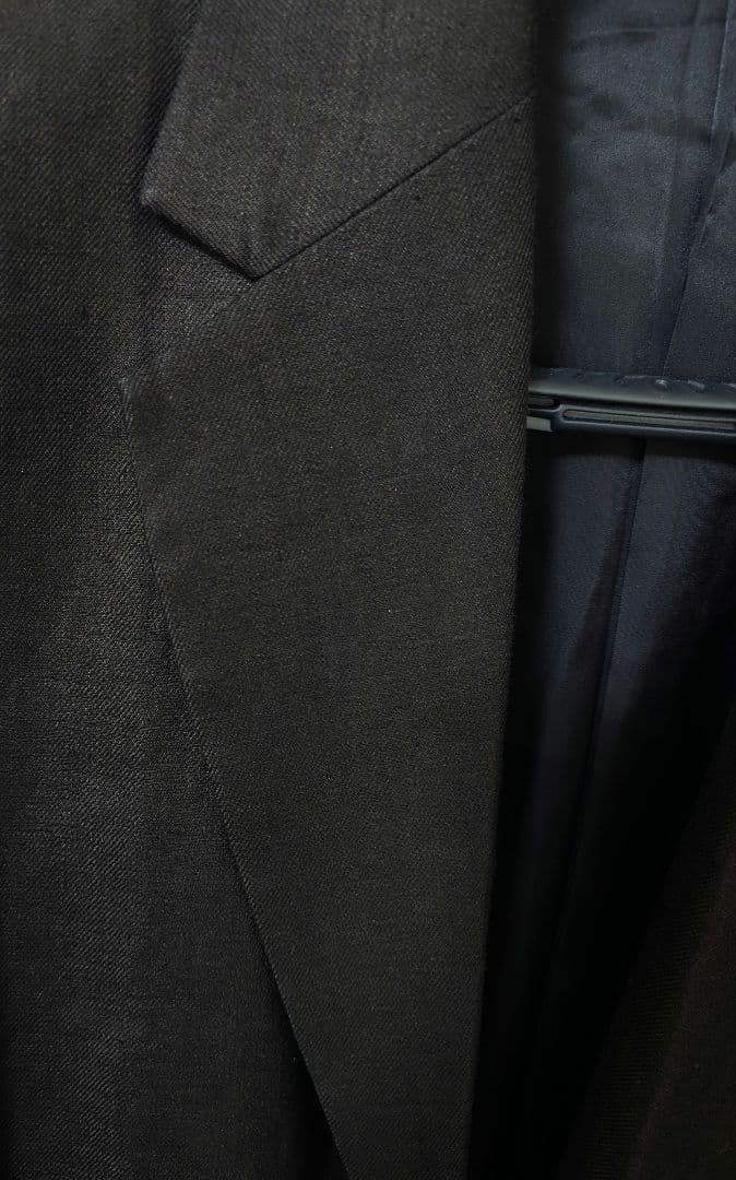 t*o様 LINEN WOOL SINGLE BREASTED LONG JAC