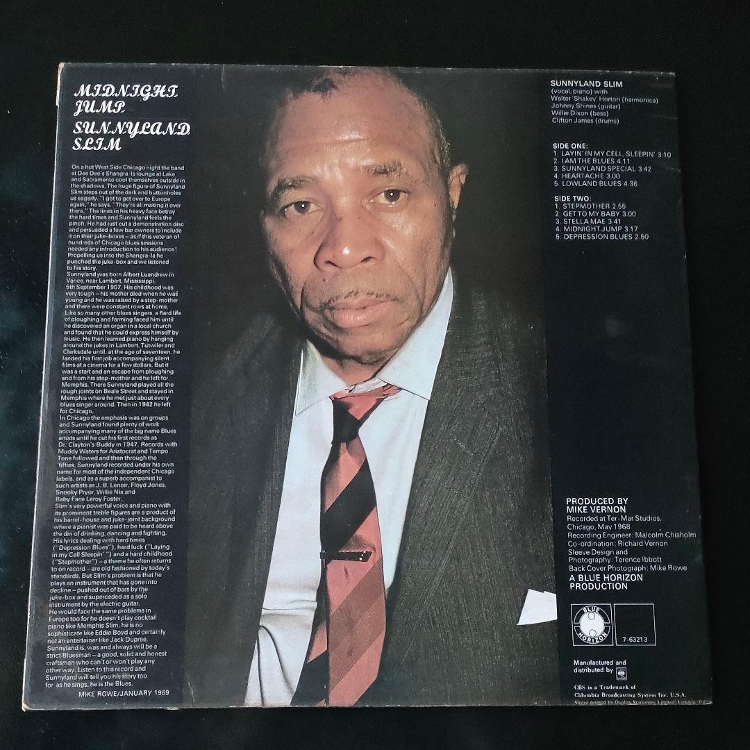 SUNNYLAND SLIM　サニーランド・スリム　MIDNIGHT 〜