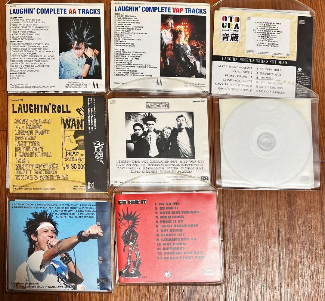 希少廃盤美品！LAUGHIN' NOSE CD10枚まとめ売り ラフィンノーズ