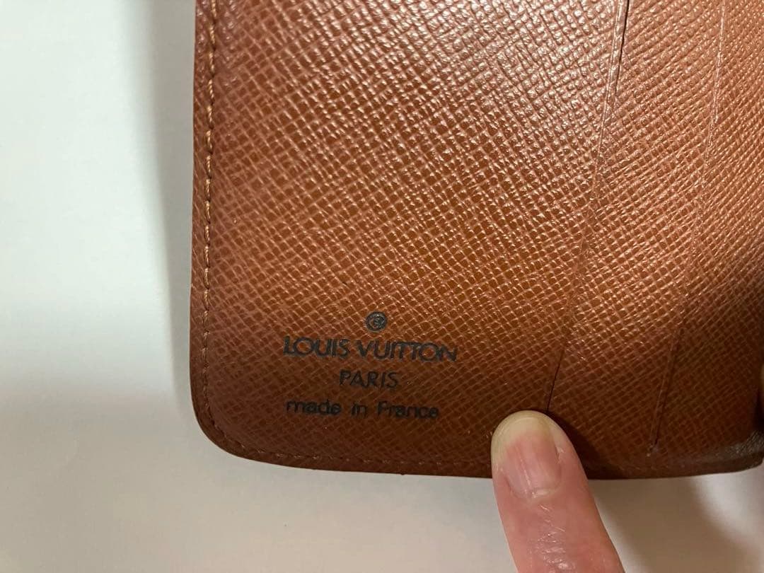 LOUISVUITTON ルイヴィトン モノグラム 二つ折り財布