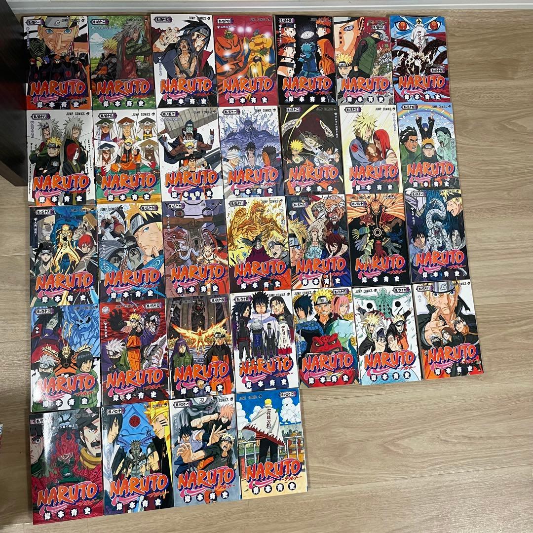 【初版率65％47冊✨】NARUTOナルト全巻セット(1〜72巻)フルコンプ完結