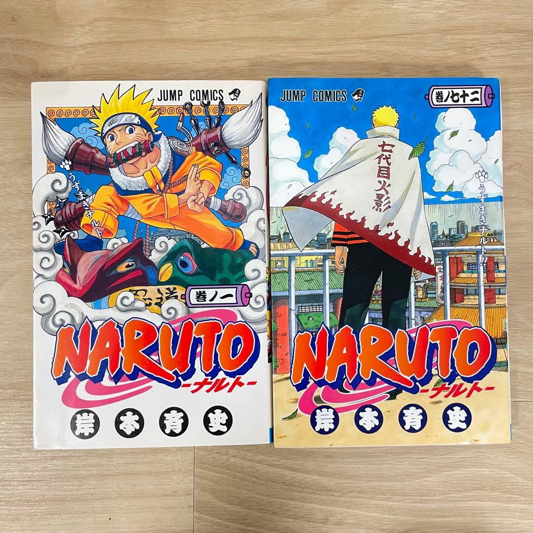 【初版率65％47冊✨】NARUTOナルト全巻セット(1〜72巻)フルコンプ完結