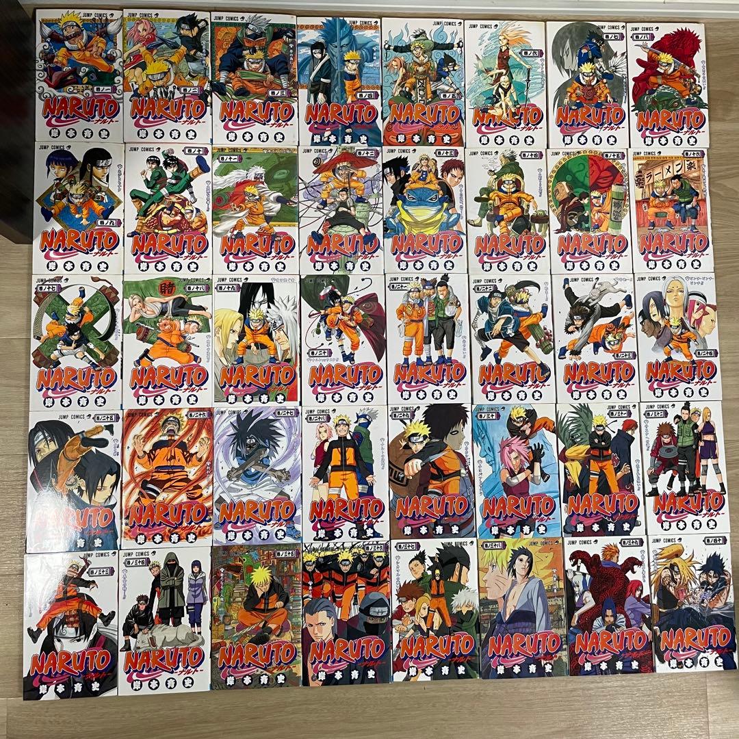【初版率65％47冊✨】NARUTOナルト全巻セット(1〜72巻)フルコンプ完結