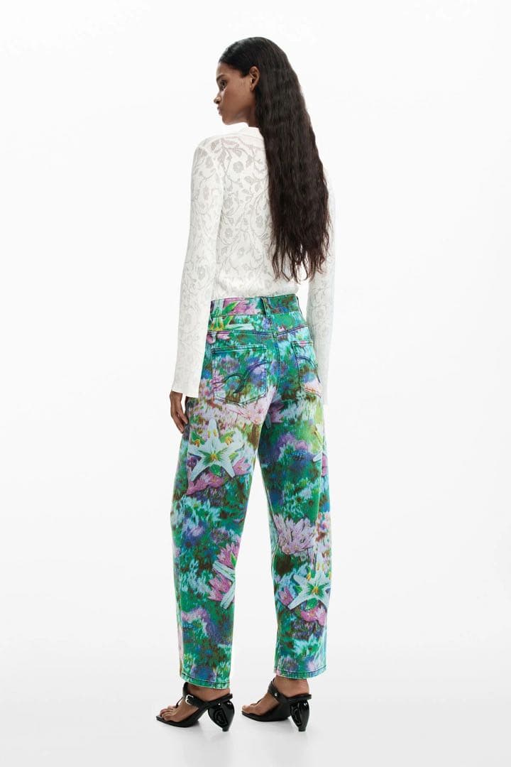 Desigual 花柄デニム【新品未使用】