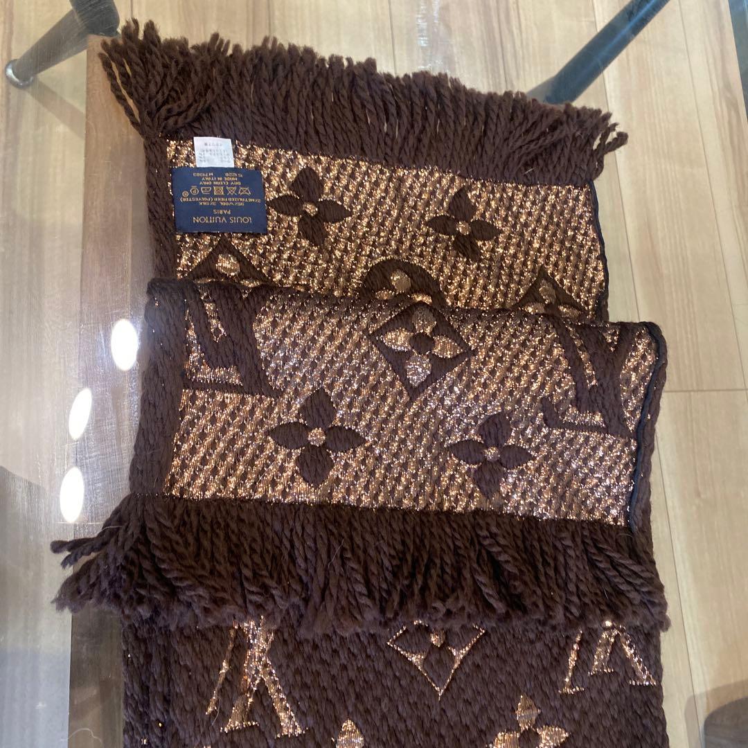 Louis Vuitton ブラウンマフラー