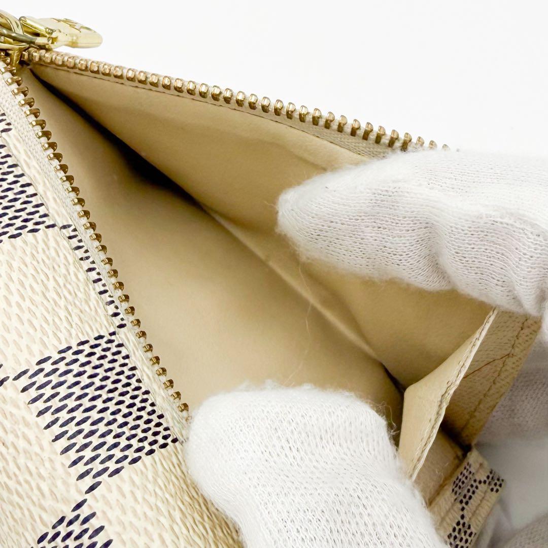 美品 LOUIS VUITTON ダミエアズール ポルトフォイユ コアラ 正規品