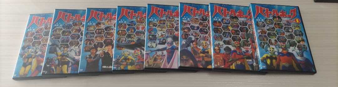 バトルホーク　DVD全8巻（vol.1〜8）全26話　永井豪原作特撮ヒーロー
