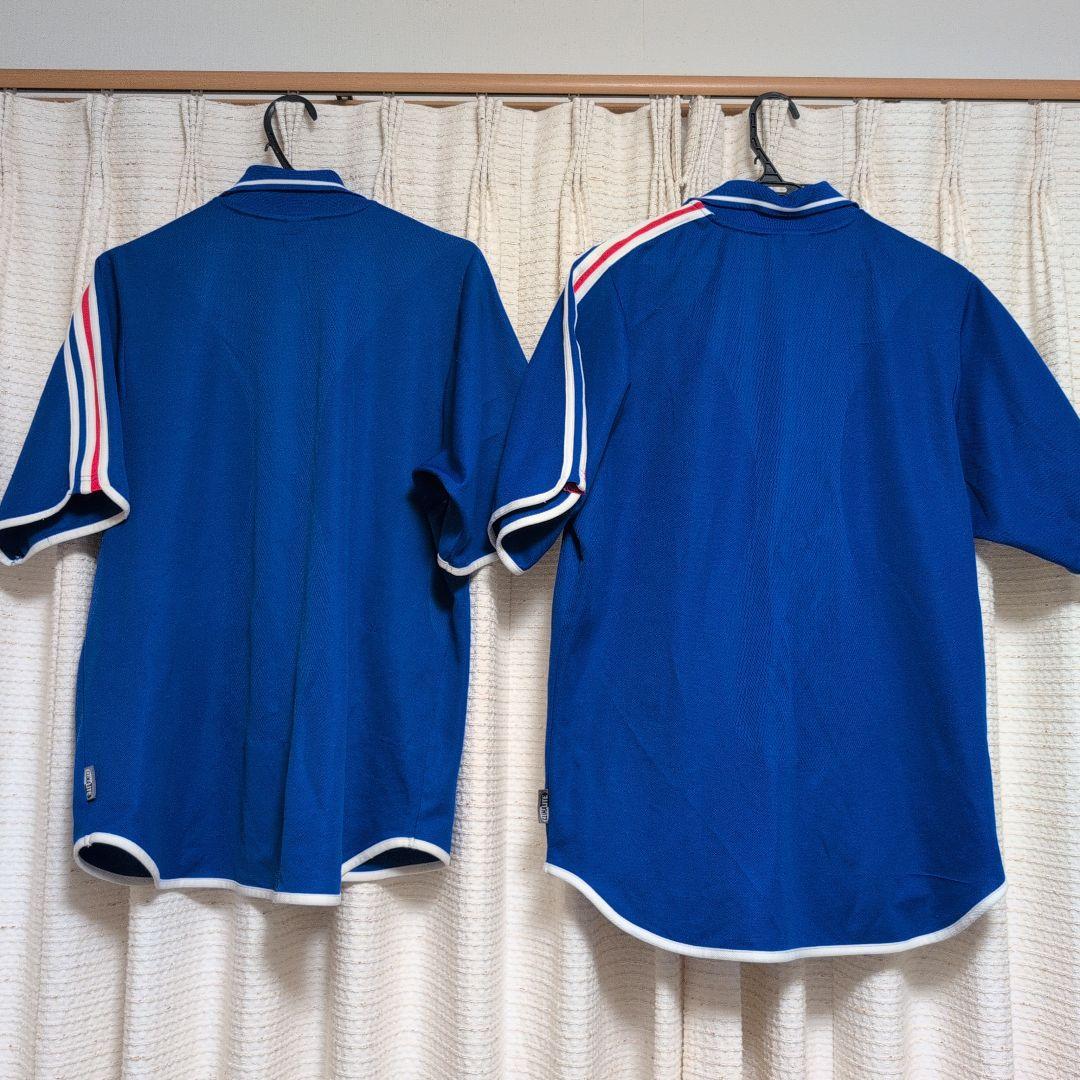 adidas 2000年　フランス代表ホーム シャツ　2点