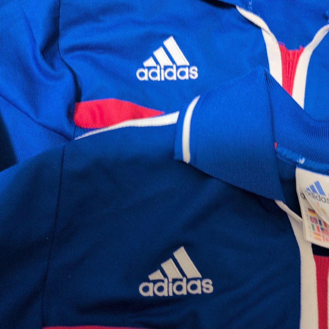 adidas 2000年　フランス代表ホーム シャツ　2点