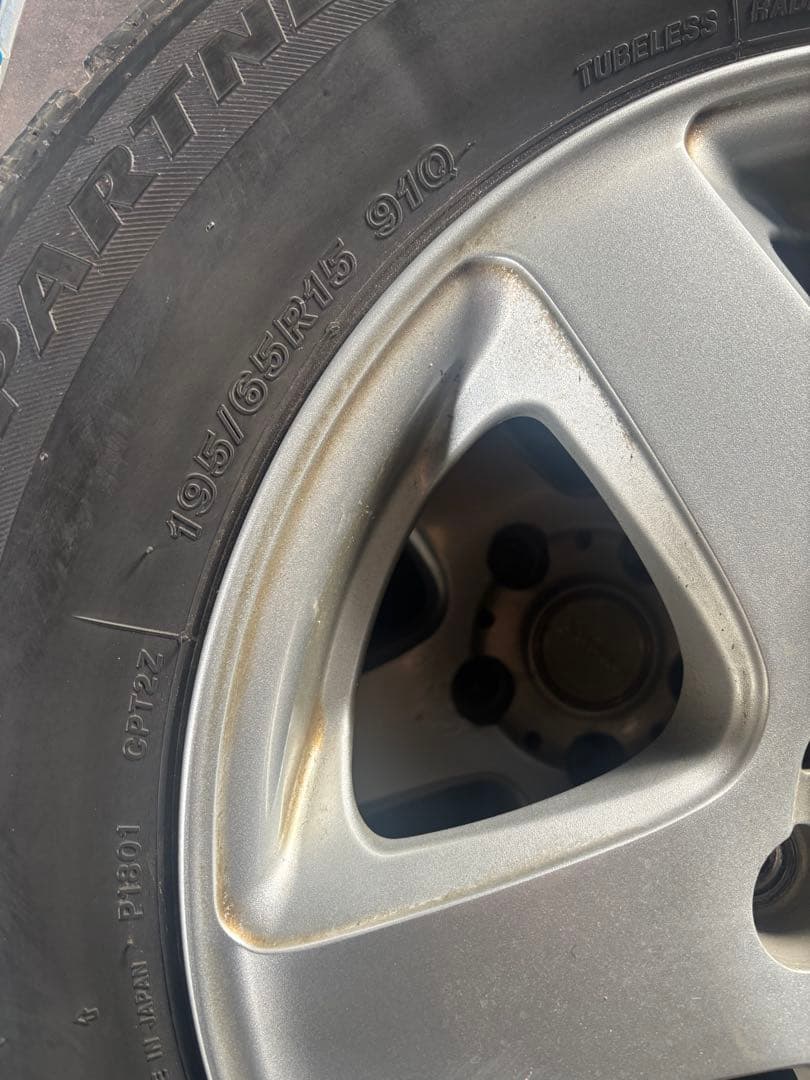 スタッドレス　15インチ　195/65/R15 4本セット　ブリヂストン
