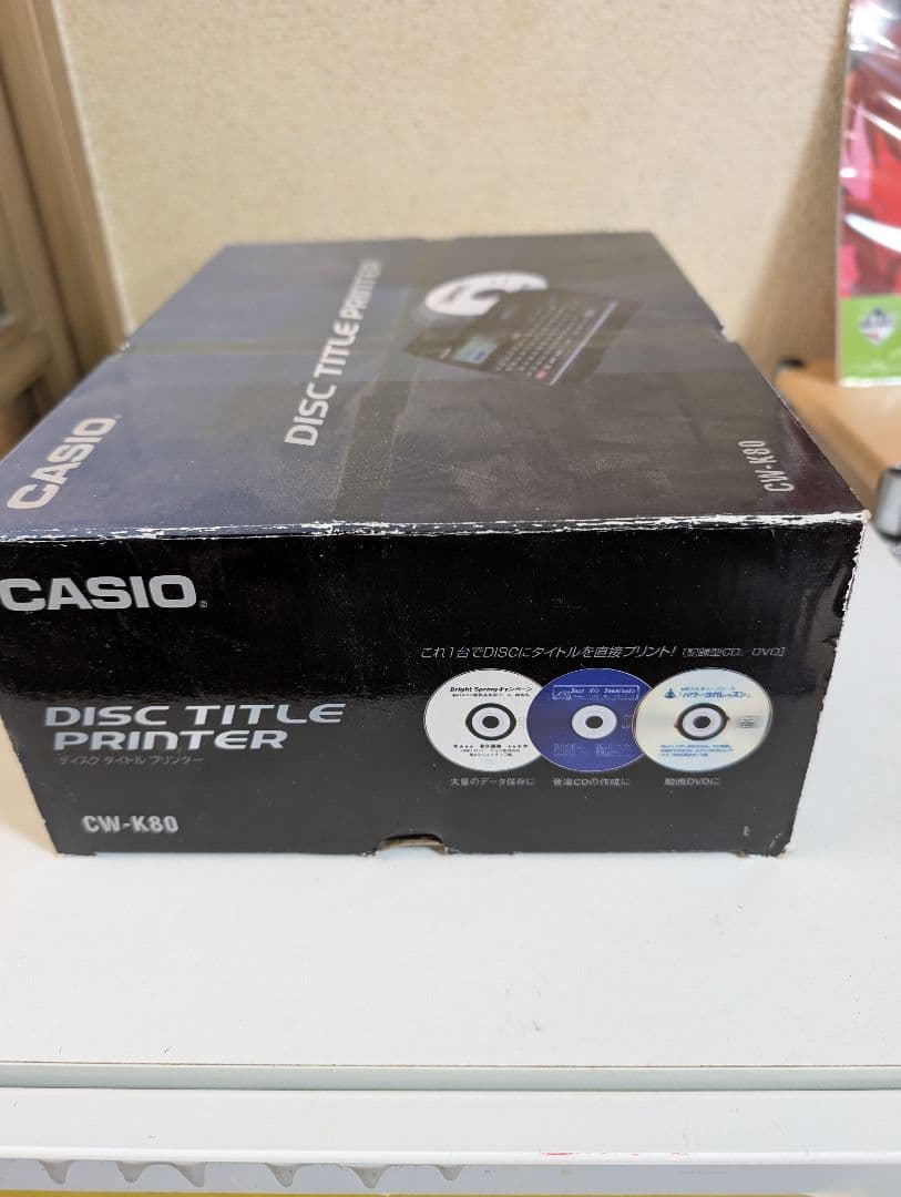 CASIO カシオ　ディスクタイトルプリンター　CW-K80