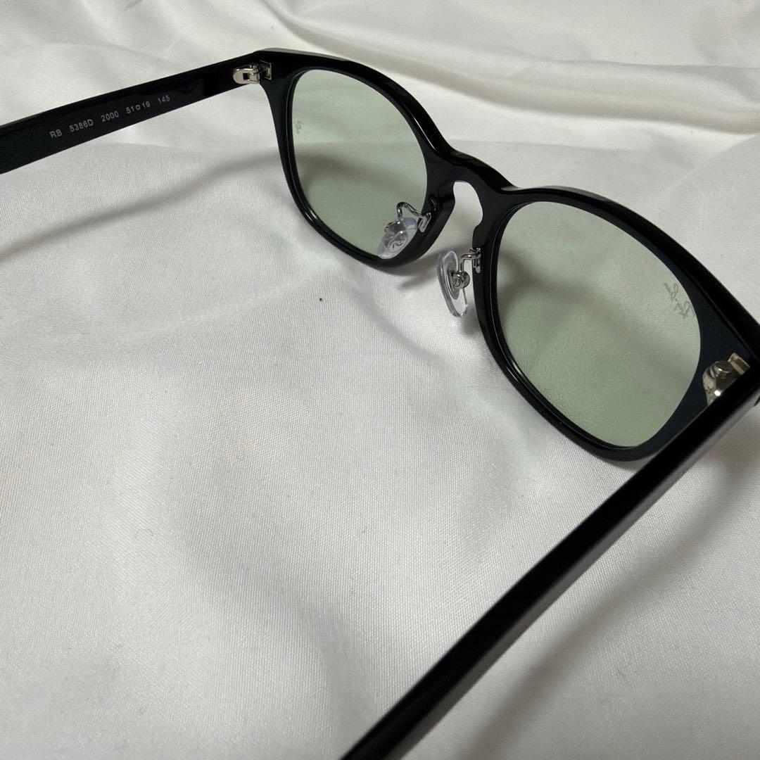 Ray-Ban ブラック サングラス グリーンレンズ