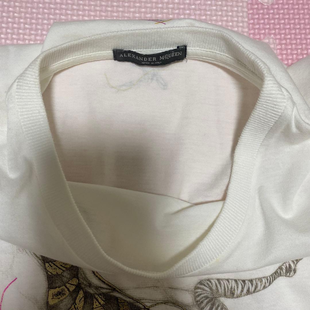 ALEXANDER McQUEEN スカルアート Tシャツ★マックイーンTシャツ