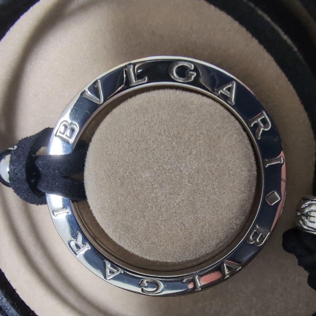 美品 BVLGARI ブルガリ シルバーキーリングチョーカー ボックスケース付
