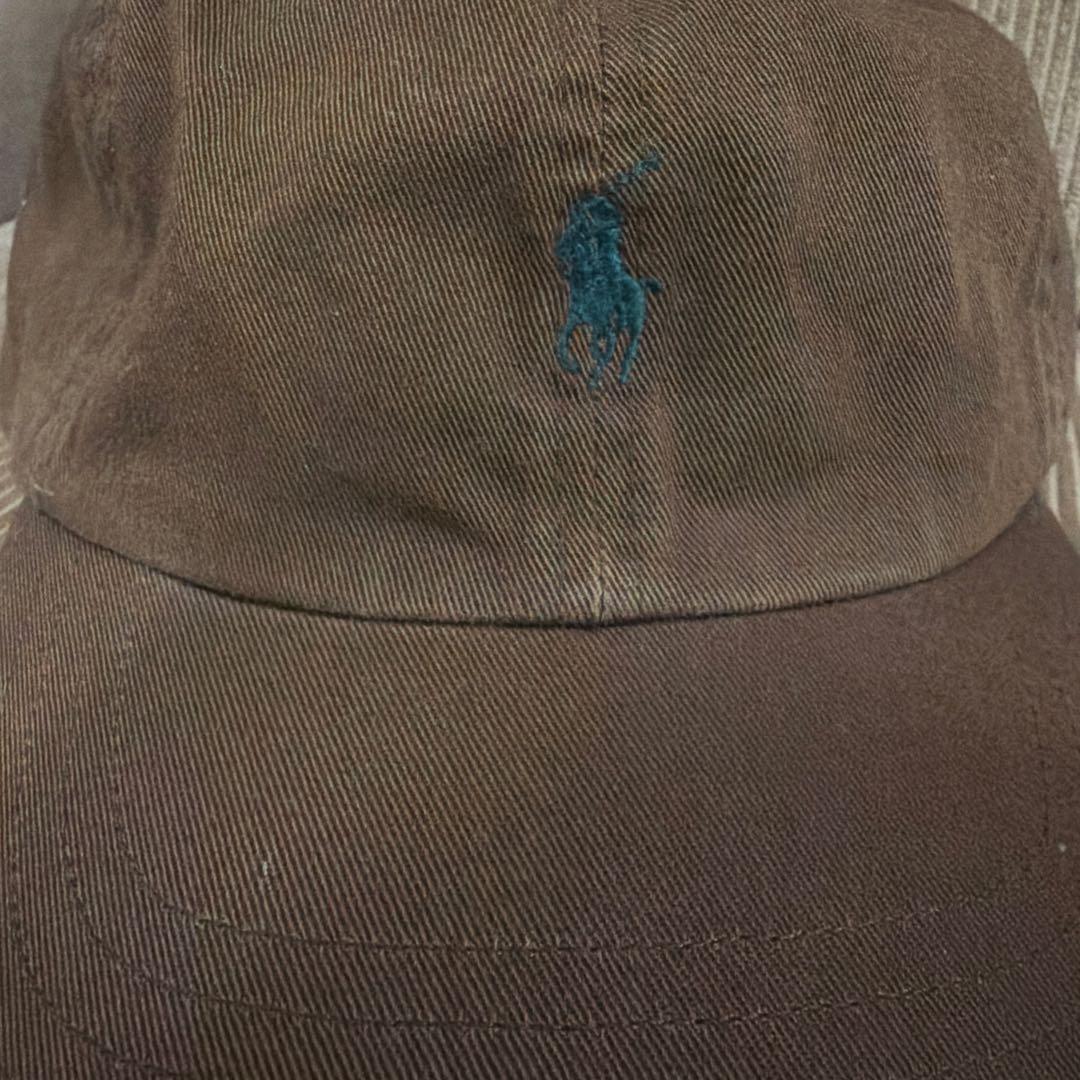 Polo by Ralph Lauren レザーベルト　6パネル　キャップ　帽子