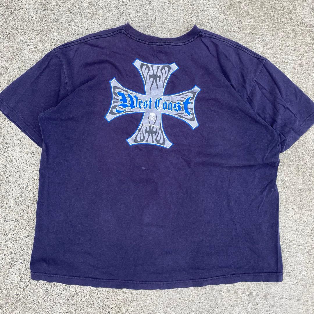 90s INTERSTATE ネイビー Tシャツ ビンテージ