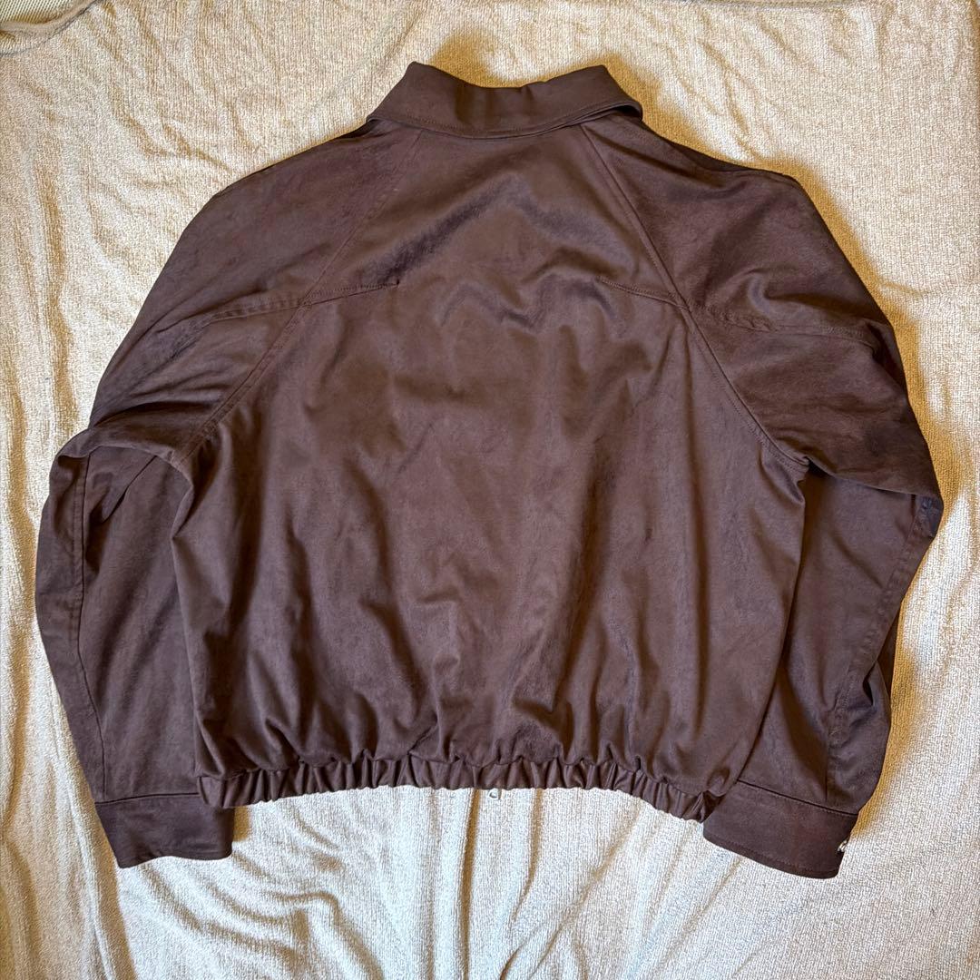美品 HARE ハレ LUXEレザーブルゾン