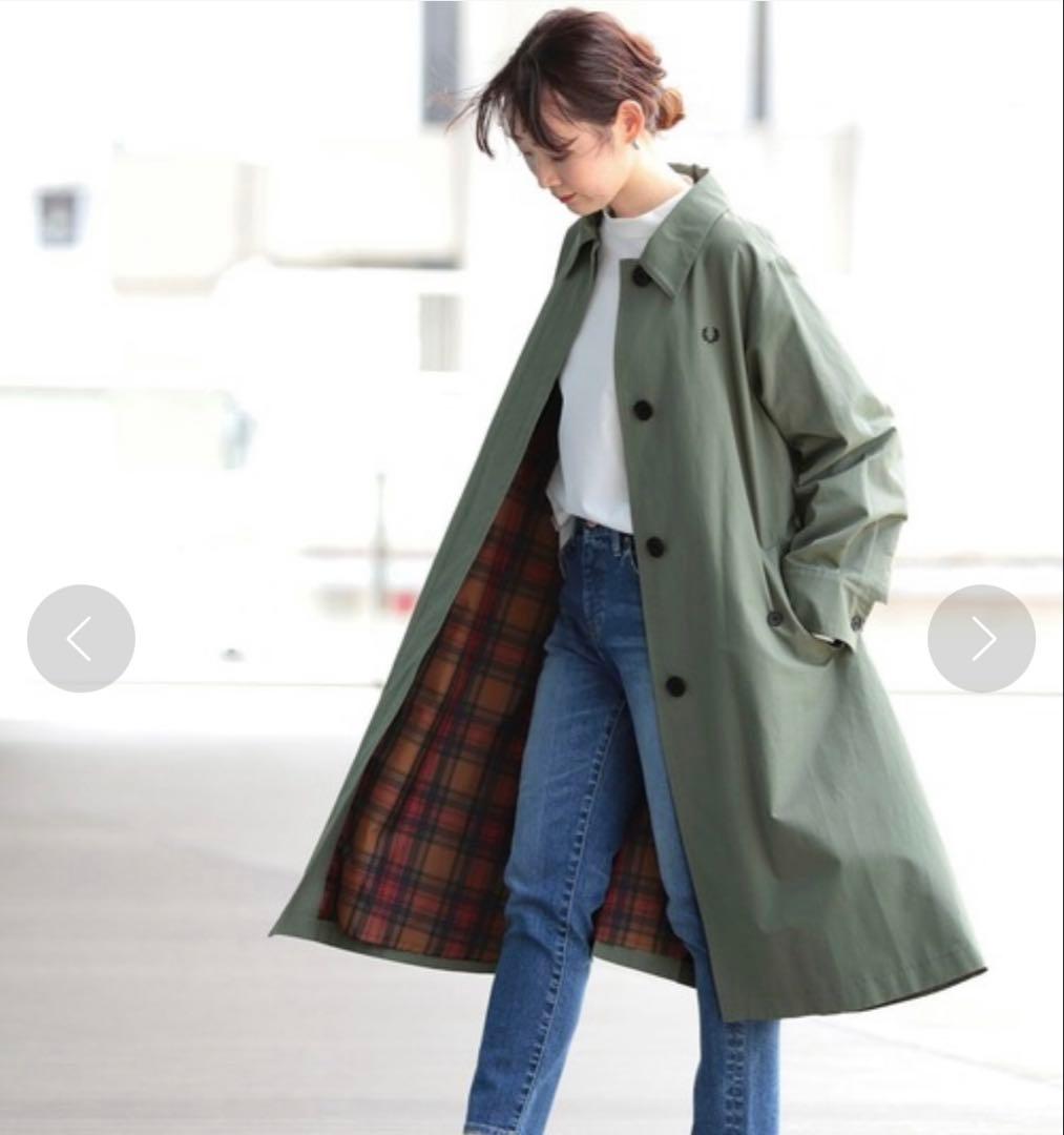 FRED PERRY x Ray BEAMS/別注 オーバーコート