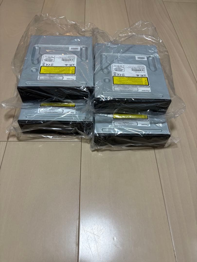 新品未使用 4台　Pioneer製 BDR-212BK 2023年製