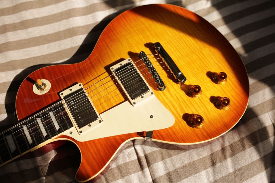 美品 TOKAI LS158F/L 左利き レスポールタイプ フレイムメイプル
