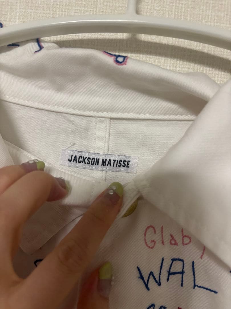 JACKSON MATISSE 手書き刺繍　カバーオール　ジャケット　シャツ