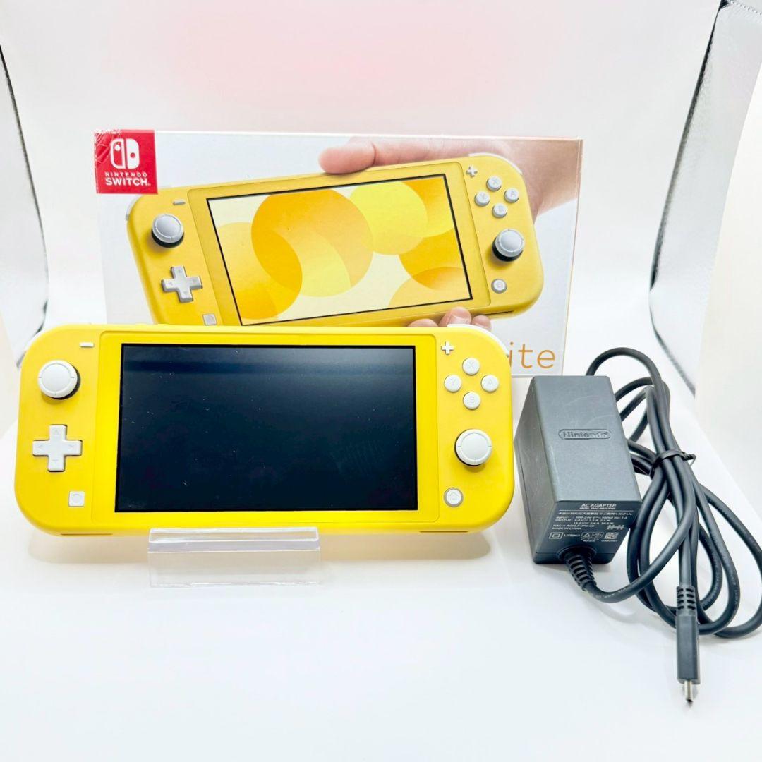 【極美品】Nintendo　Switch Lite イエロー 本体 動作OK