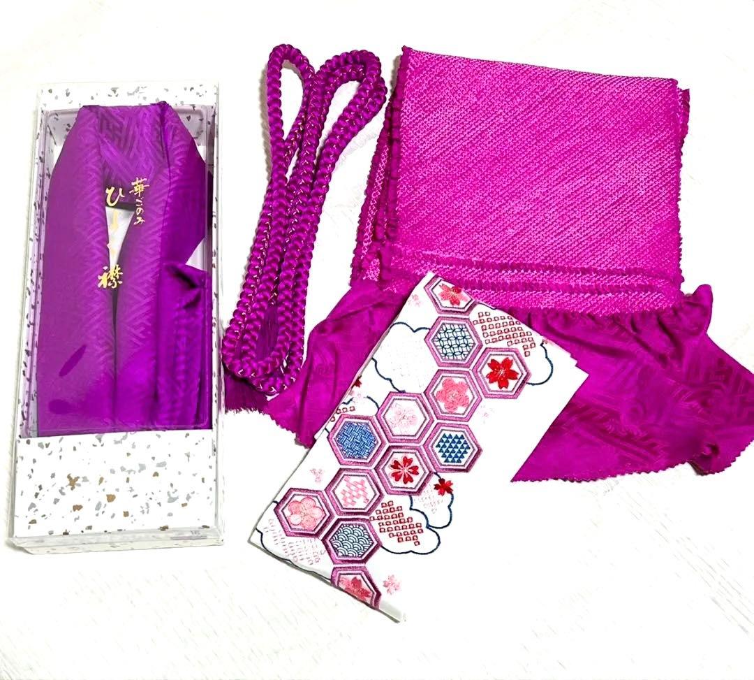 ハナ☆ハナ✨　美品　正絹振袖セット　振袖フルセット